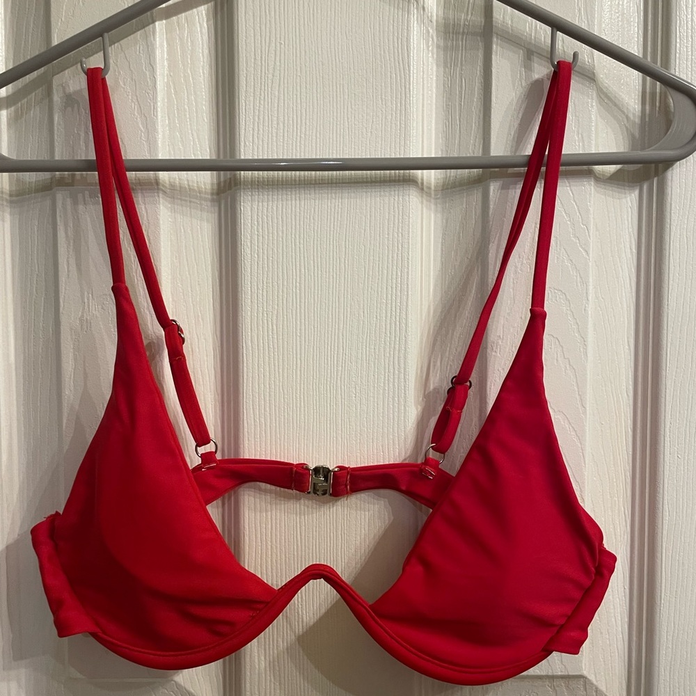 Red ZAFUL Swim Top